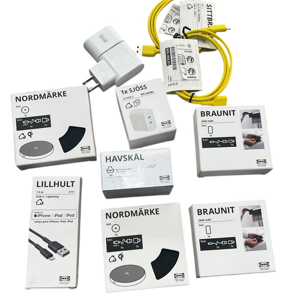 IKEA Wireless Charging Pad and Accessories Set